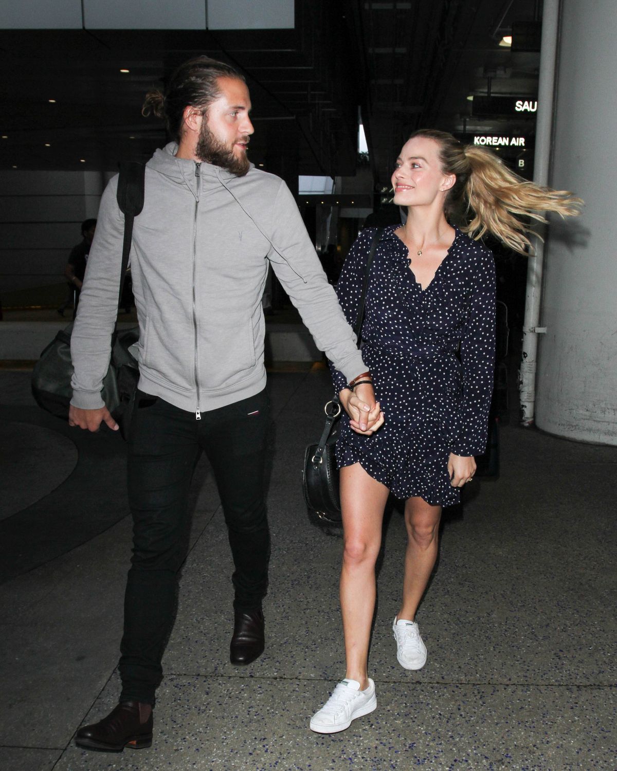 Margot Robbie and Tom Ackerley/Photo:Getty Images