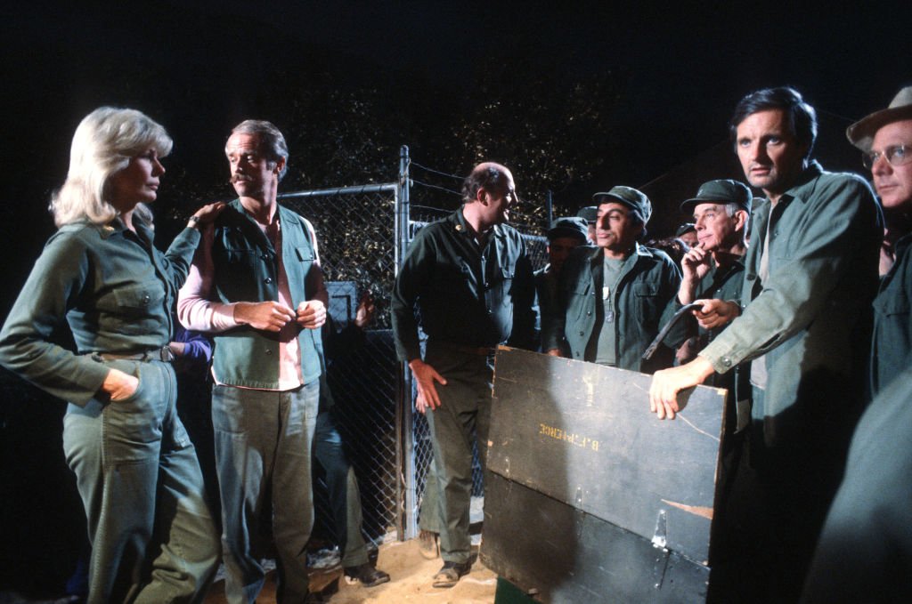 Image Credits: Getty Images / Paul Harris | The last episode of MASH .Goodbye, Farewell and Amen