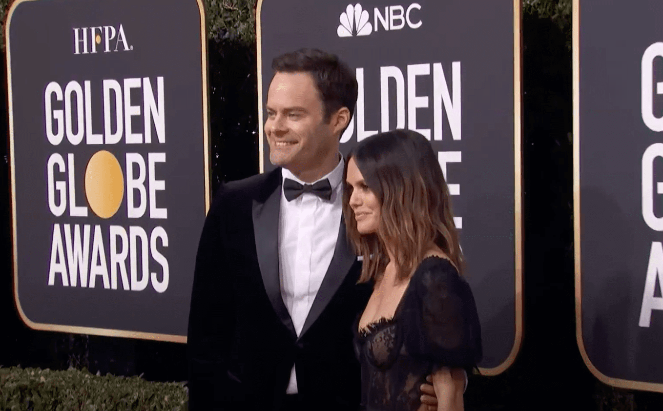 Image Source: Youtube/ET Style/Bill and Rachel at the 2020 Golden Globes