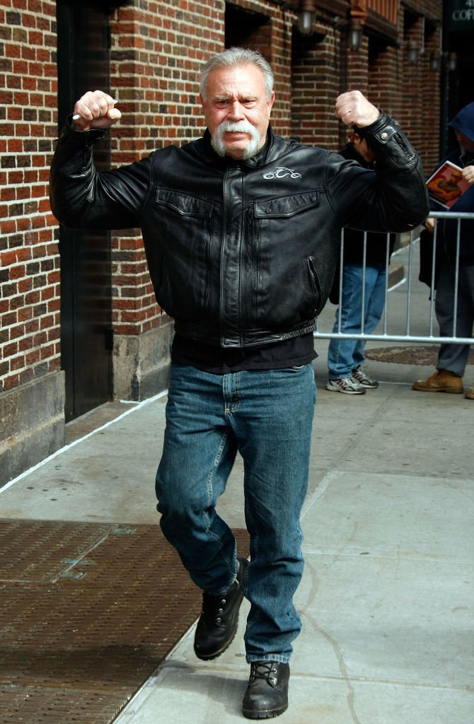 Image Credits: Getty Images / Jeffrey Ufberg / WireImage | Orange County Chopper's Paul Teutul, Sr. visits "Late Show with David Letterman" at the Ed Sullivan Theater on March 12, 2009 in New York City.