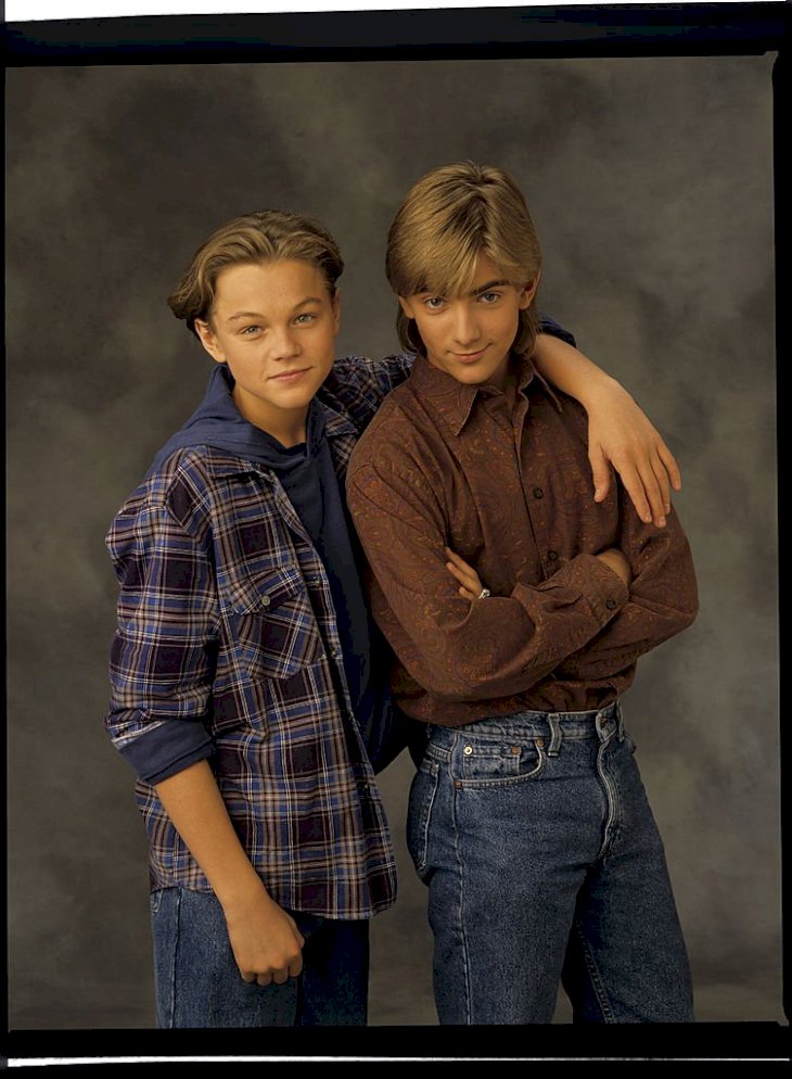 Image Credits: Getty Images / Walt Disney Television | Actors Leonardo DiCaprio and Jeremy Miller.