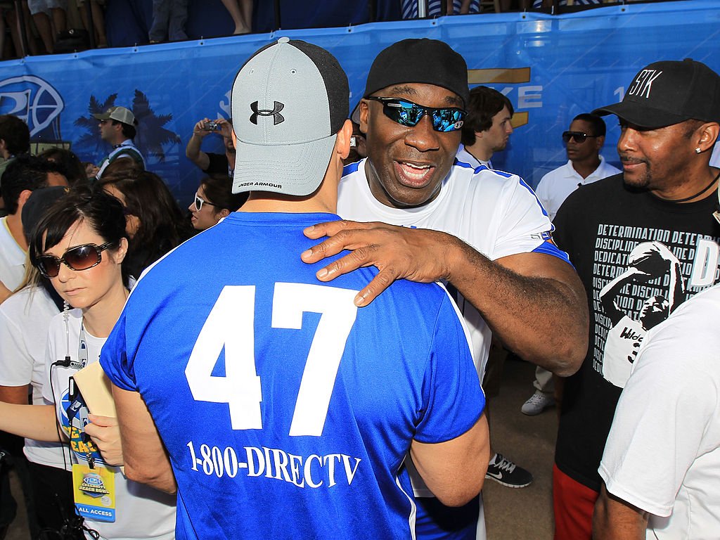 Image Credit: Getty Images / Actor Michael Clarke Duncan and actor Chace Crawford attend the Fourth Annual DIRECTV Celebrity Beach Bowl on February 6, 2010 in Miami Beach, Florida. Image Credit: Getty Images / Actor Michael Clarke Duncan and actor Chace Crawford attend the Fourth Annual DIRECTV Celebrity Beach Bowl on February 6, 2010 in Miami Beach, Florida.