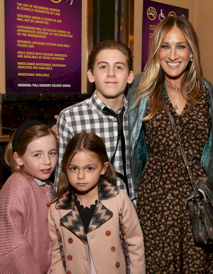 Image Credits: Getty Images / Walter McBride / WireImage | Tabitha Broderick, Marion Loretta Broderick, James Wilkie Broderick and Sarah Jessica Parker attending the Broadway Opening Performance After Party for 'Charlie and the Chocolate Factory' at the Pier 60 on April 23, 2017 in New York City. Image Credits: Getty Images / Walter McBride / WireImage | Tabitha Broderick, Marion Loretta Broderick, James Wilkie Broderick and Sarah Jessica Parker attending the Broadway Opening Performance After Party for 'Charlie and the Chocolate Factory' at the Pier 60 on April 23, 2017 in New York City.
