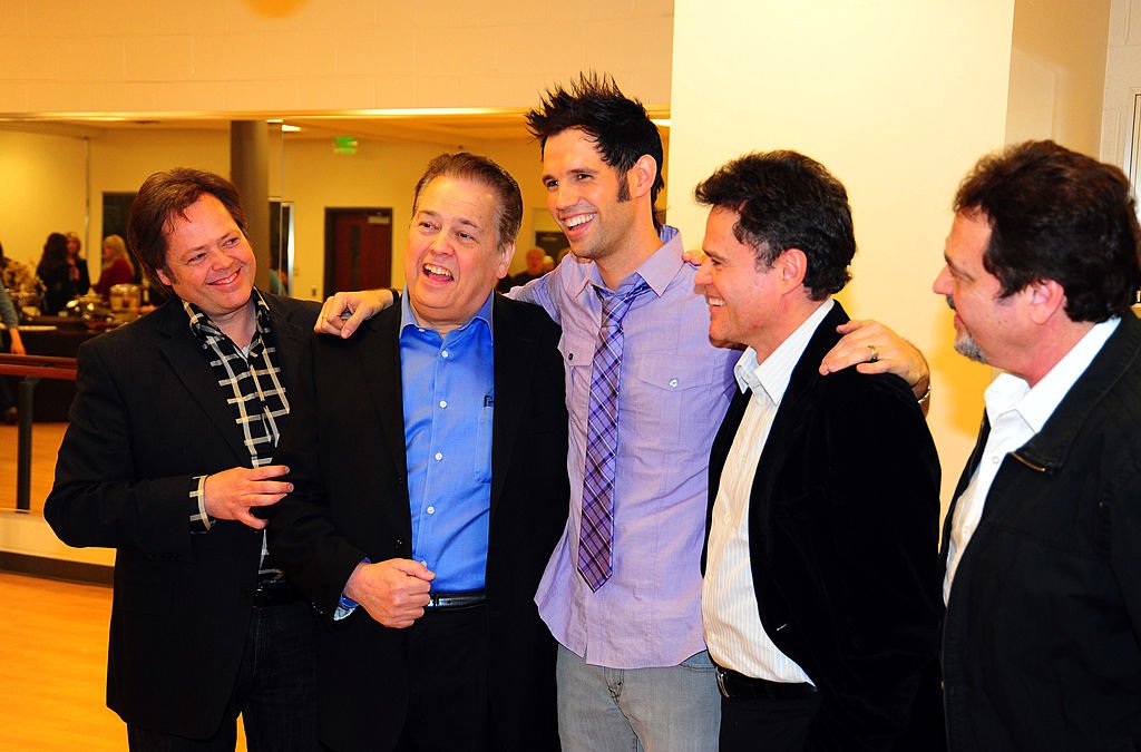 Image Credit: Getty Images / Jimmy Osmond, Alan Osmond, David Osmond , Donny Osmond and Jay Osmond at Covey Arts Center on March 1, 2010 in Salt Lake City.