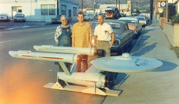 Starship Enterprise model. Image Source: YouTube/Behind the Scenes Starship Enterprise model. Image Source: YouTube/Behind the Scenes