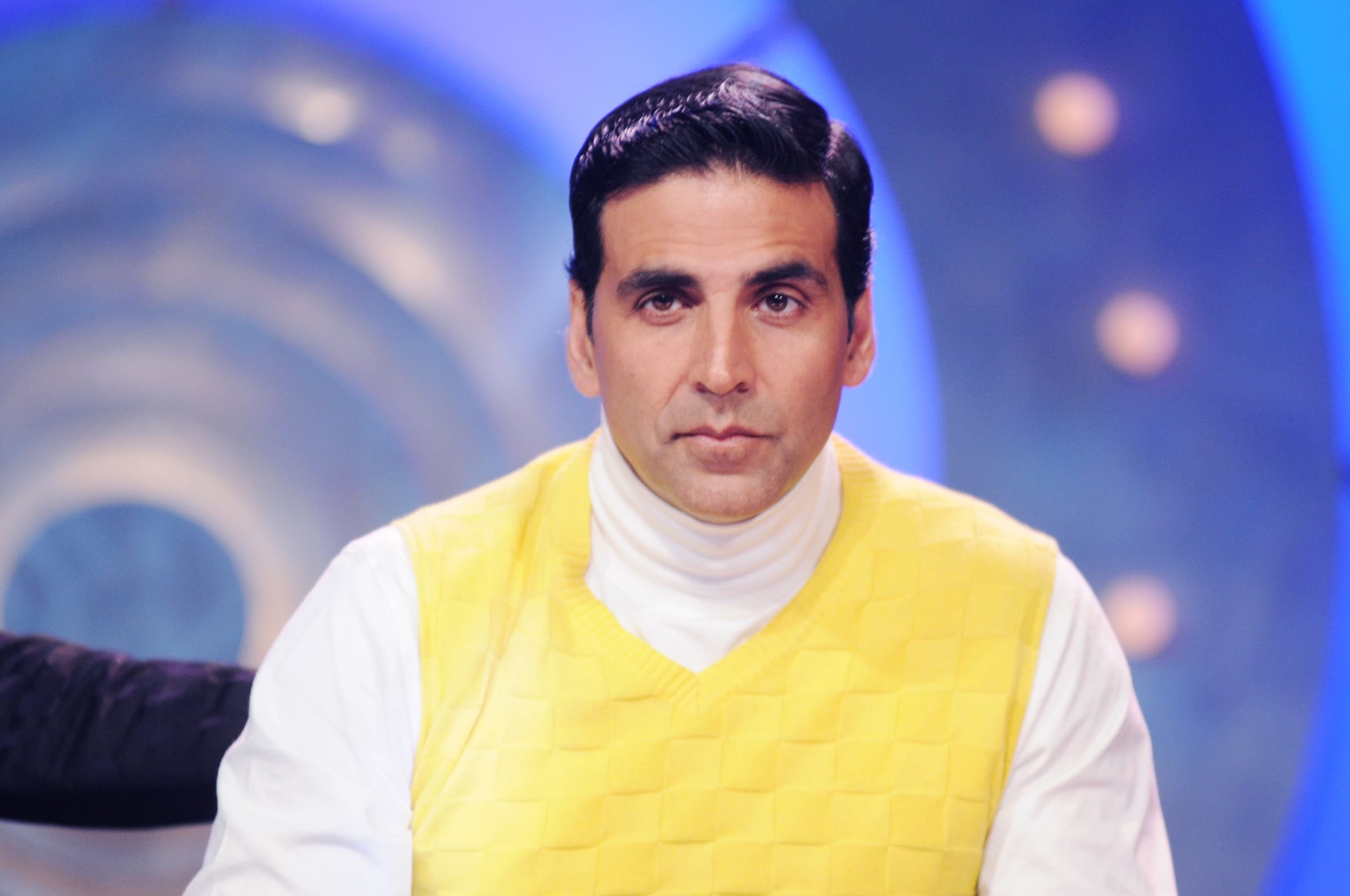 Akshay Kumar at a promotional event in Mumbai in 2010/Photo:Getty Images Akshay Kumar at a promotional event in Mumbai in 2010/Photo:Getty Images