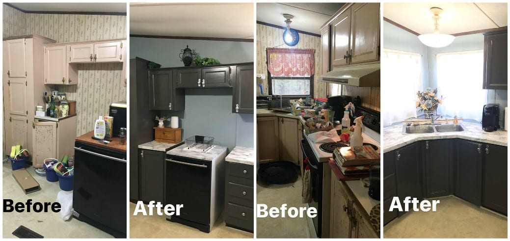 Image Credits: YouTube / The4Hclub | The sisters had rebuilt the kitchen with new cupboards and countertops of polished marble