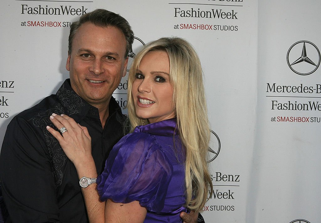 Image Credit: Getty Images / Television personalities Simon Barney and Tamra Barney attend Mercedes-Benz Fashion Week on March 13, 2008 in Culver City, California. Image Credit: Getty Images / Television personalities Simon Barney and Tamra Barney attend Mercedes-Benz Fashion Week on March 13, 2008 in Culver City, California.