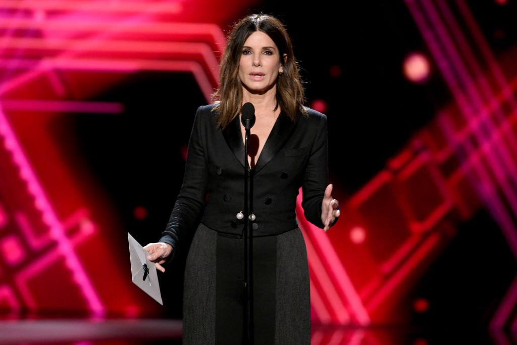 Image Credit: Getty Images / Sandra Bullock speaks onstage during The 2019 ESPYs at Microsoft Theater on July 10, 2019 in Los Angeles, California. Image Credit: Getty Images / Sandra Bullock speaks onstage during The 2019 ESPYs at Microsoft Theater on July 10, 2019 in Los Angeles, California.