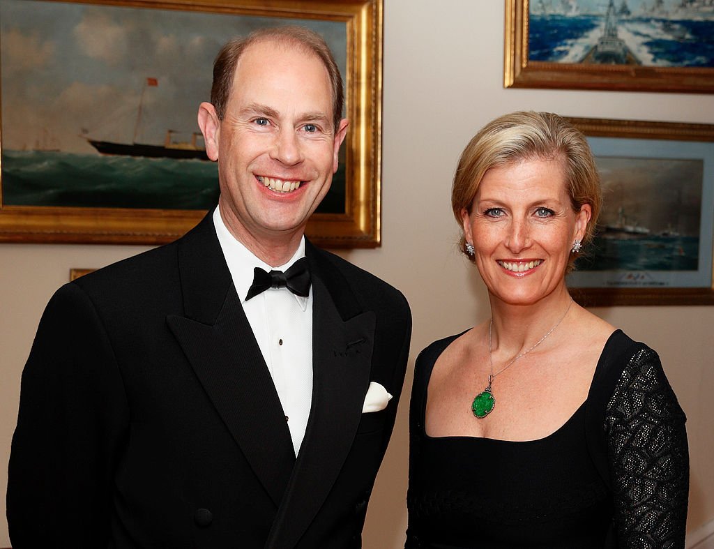 Image Credit: Getty Images / Prince Edward, Earl of Wessex & Sophie, Countess of Wessex attend a gala fundraising dinner at the Royal Yacht Squadron during a day of engagements on the Isle of Wight on March 27, 2014 in Cowes, England.