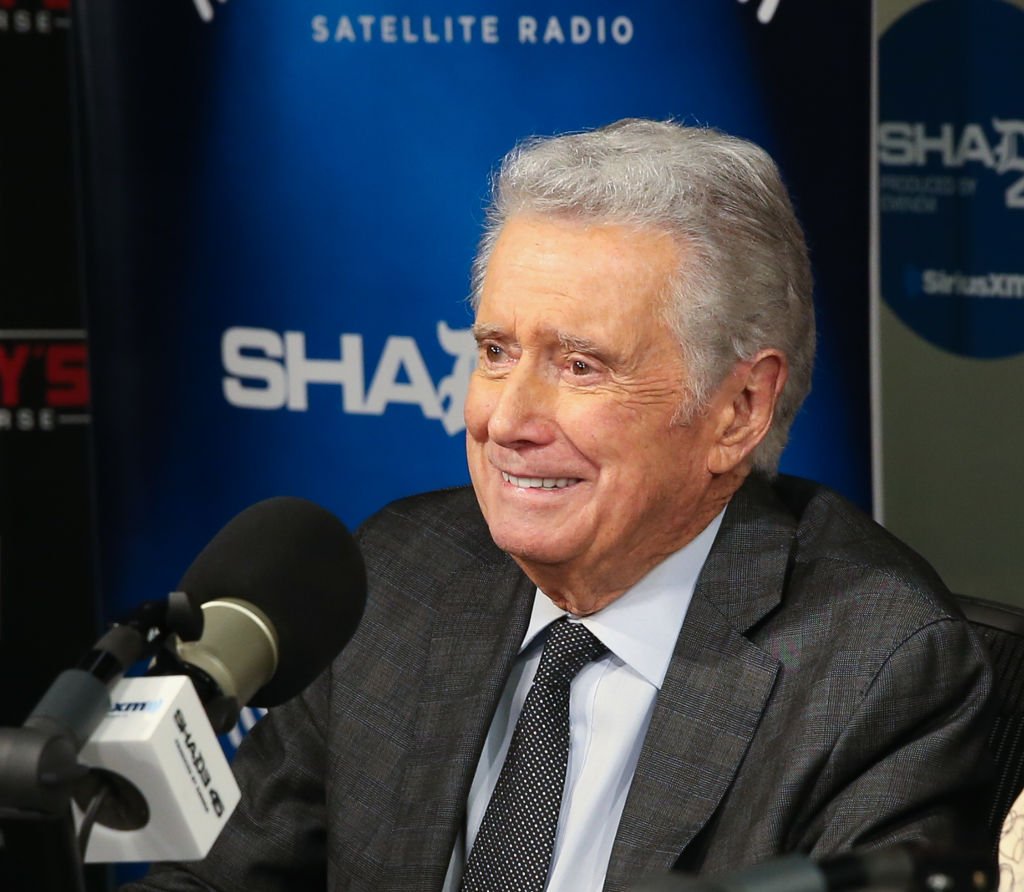 Image Credits: Getty Images | Regis Philbin during a radio interview