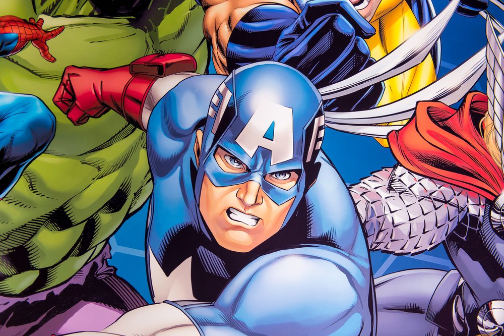 Captain America cartoon | Shutterstock