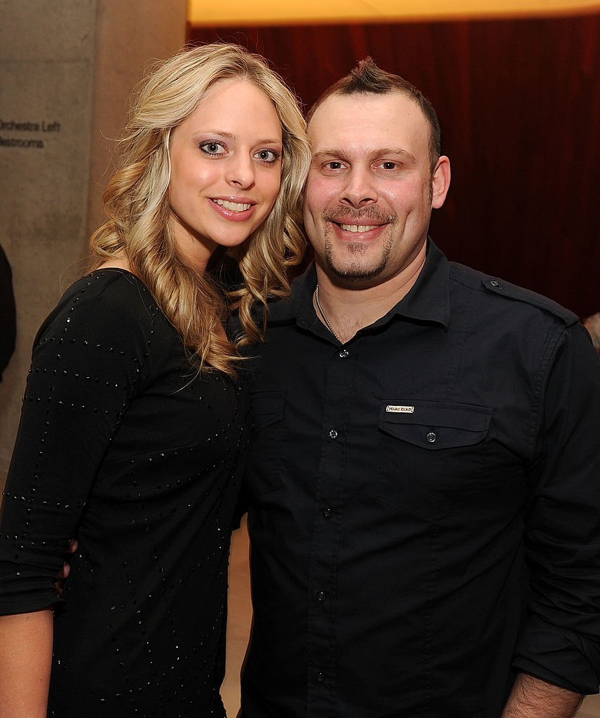 Image Credits: Getty Images / Stephen Lovekin | Rachel Biester and fiance TV personality Mikey Teutel attend the after party for the premiere of Discovery Channel's "Life" at Alice Tully Hall, Lincoln Center on March 4, 2010 in New York City.