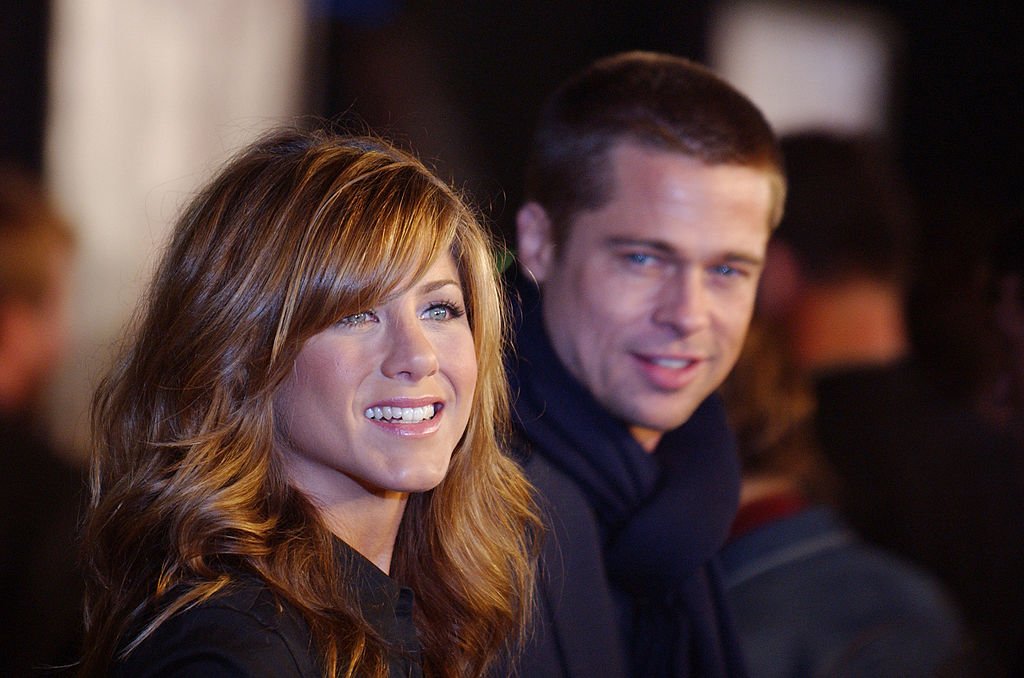 Image Credit: Getty Images / "Along Came Polly" Premiere on the Red Carpet Are Jennifer Aniston and Brad Pitt. Image Credit: Getty Images / "Along Came Polly" Premiere on the Red Carpet Are Jennifer Aniston and Brad Pitt.