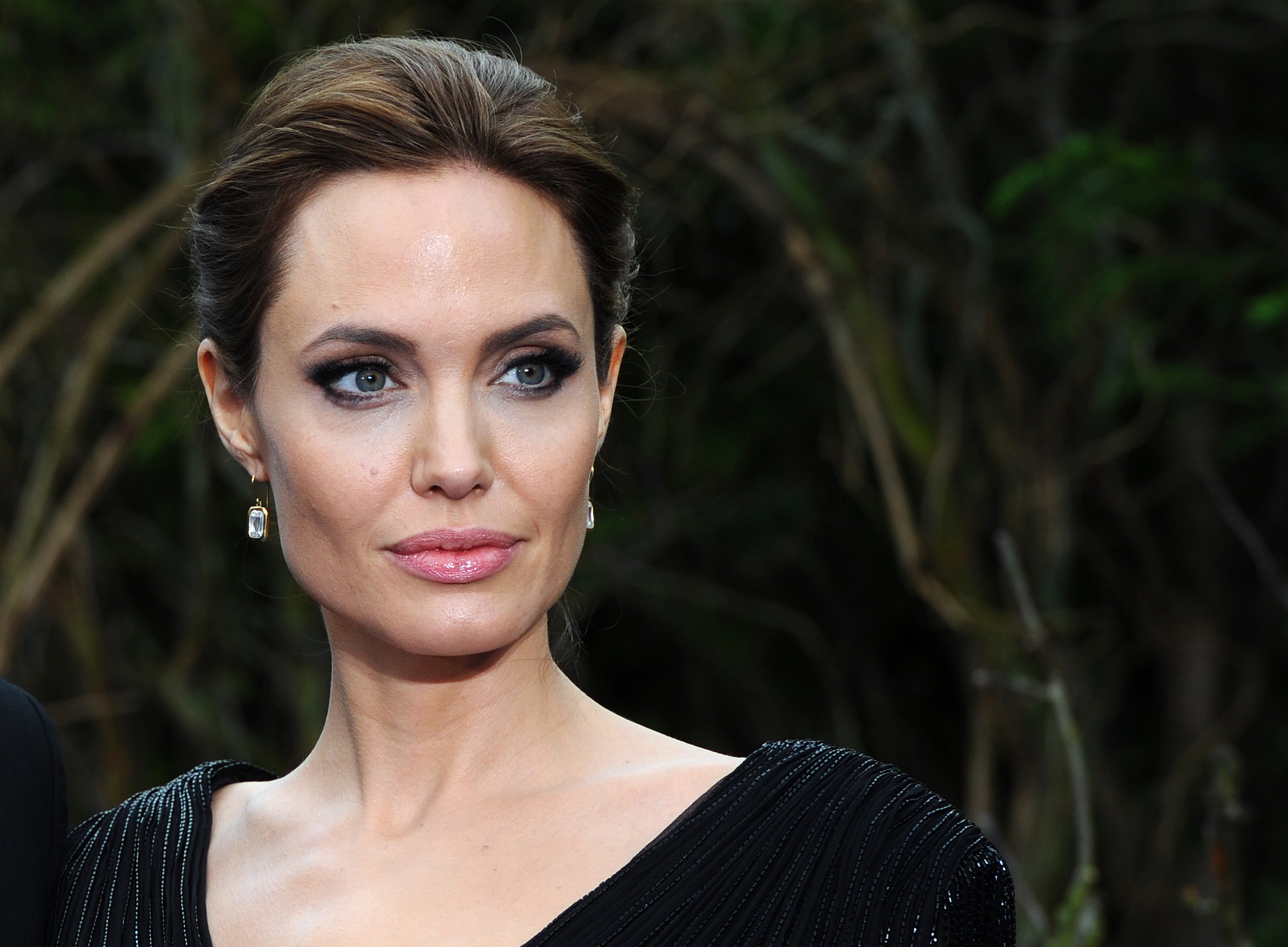 Image Credit: Getty Images/Anthony Harvey | Angelina Jolie attends a private reception for Disney's Maleficent