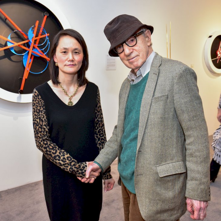 Image Credit: Getty Images/Patrick McMullan via Getty Images/Sean Zanni | Soon-Yi Previn and Woody Allen attend The Art Show Gala Preview