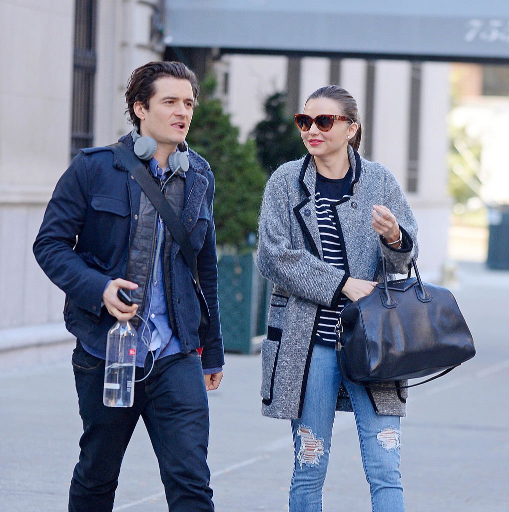 Image Source: Getty Images/NCP/Star Max/Actor Orlando Bloom and Miranda Kerr are seen on December 13, 2013 in New York City