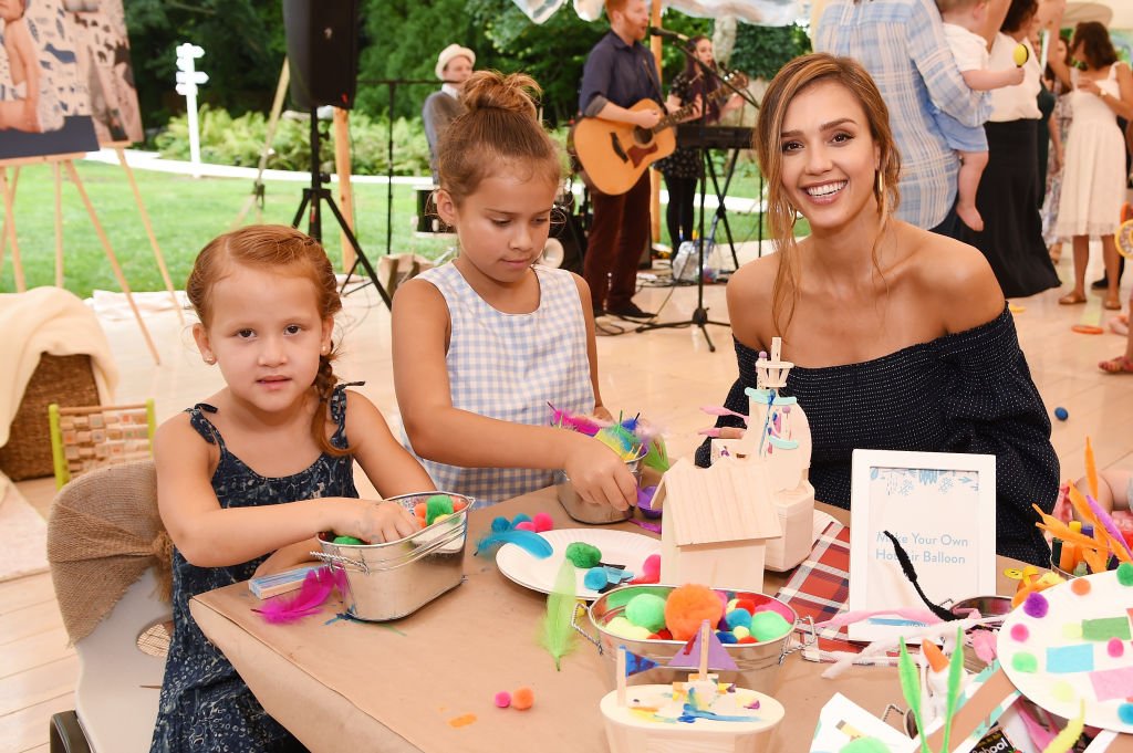 Image Credit: Getty Images / Haven Garner Warren, Honor Marie Warren and Jessica Alba attend as the Honest Company celebrate The GREAT Adventure on August 5, 2017 in East Hampton.
