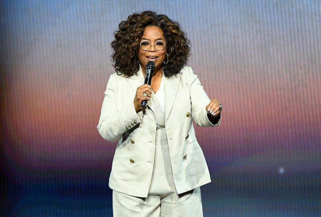 Image Credit: Getty Images / Oprah Winfrey speaks during Oprah's 2020 Vision: Your Life in Focus Tour presented by WW.