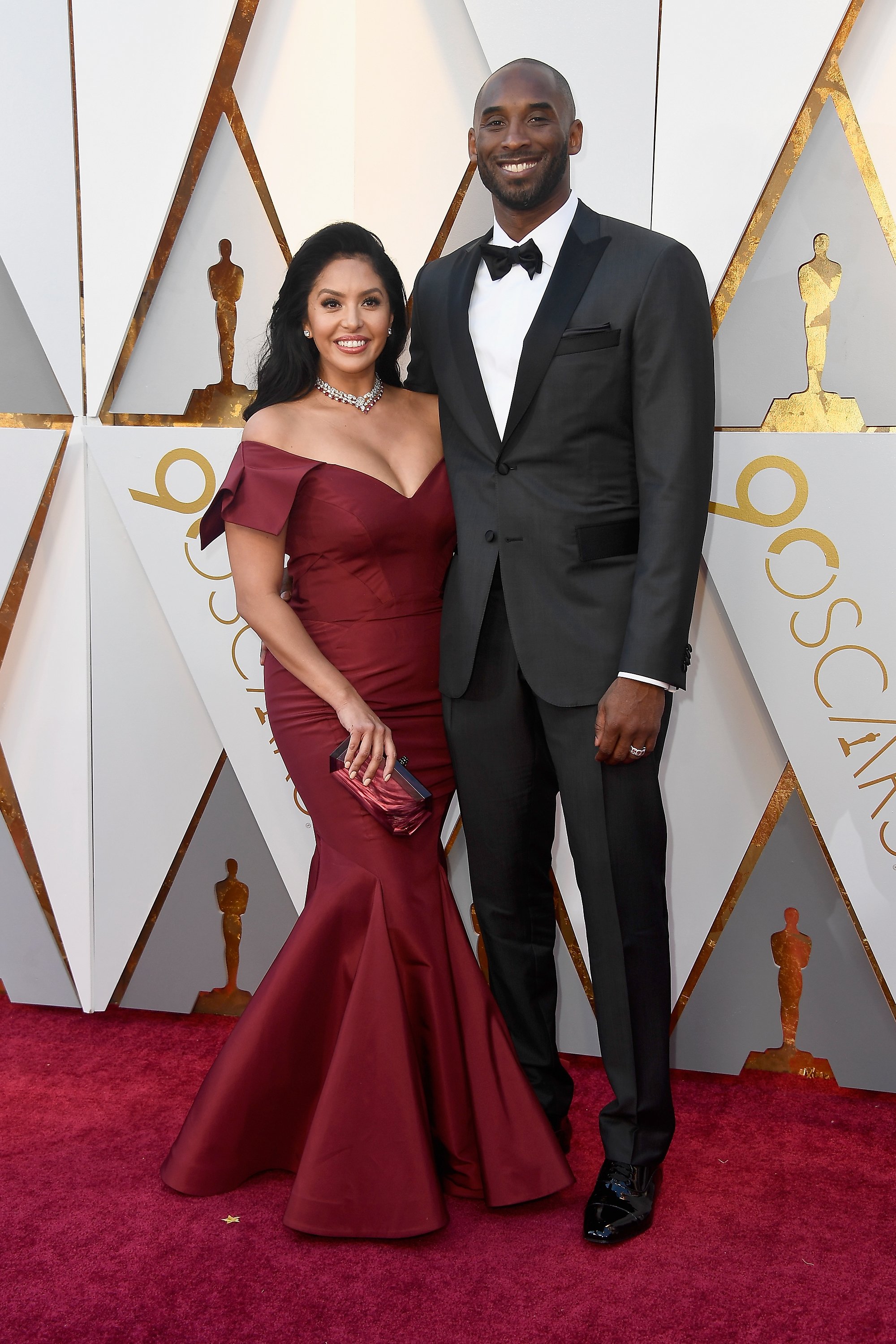 Image Source: Getty Images/Kobe and Vanessa at the Oscars