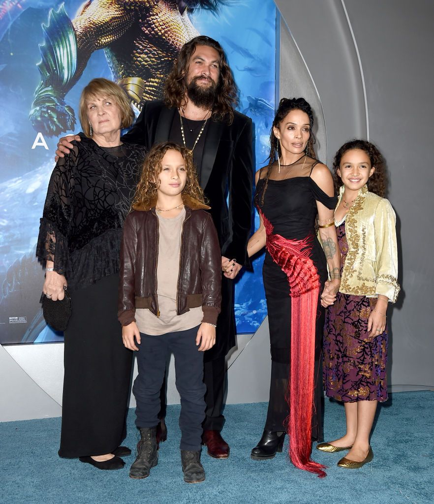 Momoa with his family / Getty Images