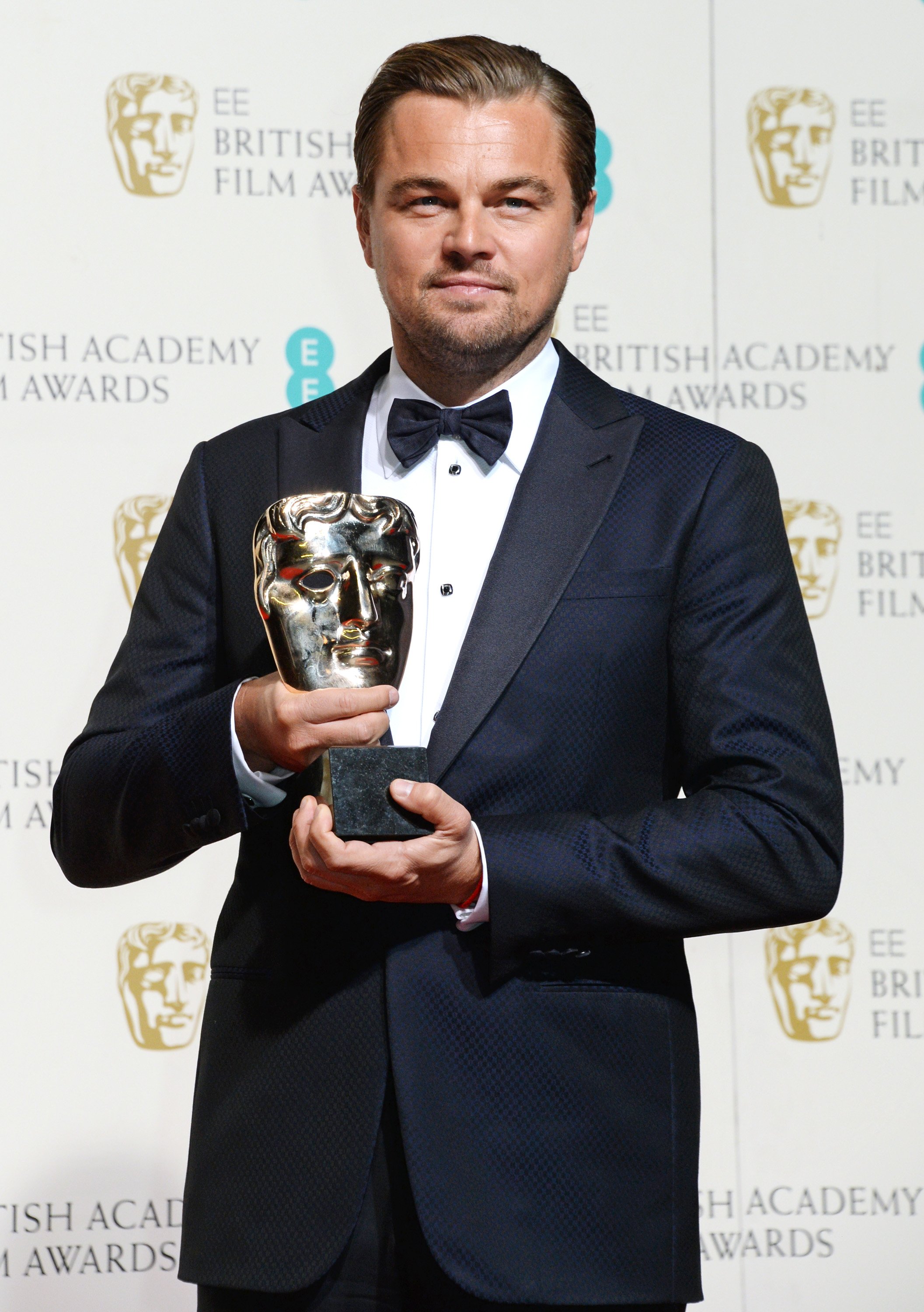 Image Source: Getty Images| Leo at The British Academy Awards