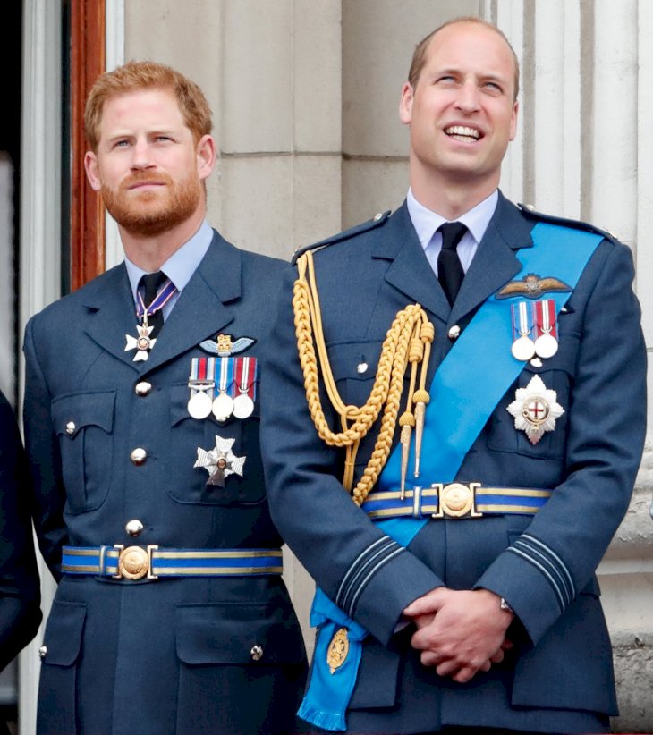 Image Credit: Getty Images / Prince Harry and his older brother, Prince William.