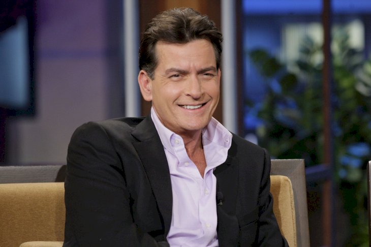 Image Credit: Getty Images / Charlie Sheen in an interview.
