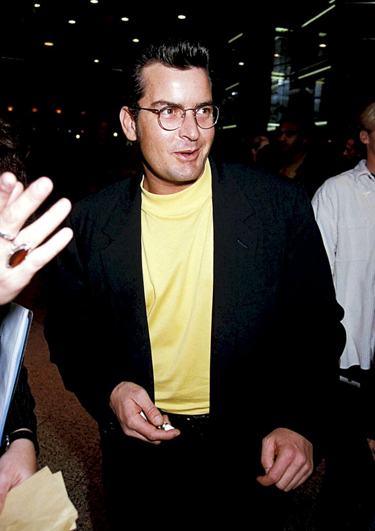 Image Credit: Getty Images / Charlie Sheen in public.