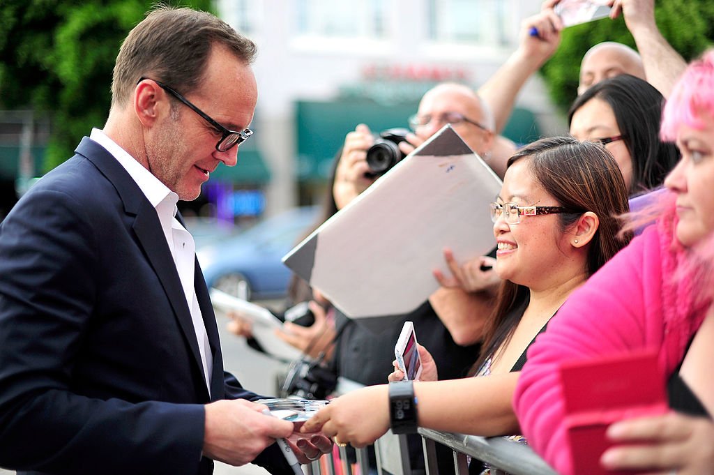 Image Credits: Getty Images / Jerod Harris | Actor Clark Gregg arrives at the Los Angeles Premiere of 'Trust Me' at the Egyptian Theatre on May 22, 2014 in Hollywood, California.