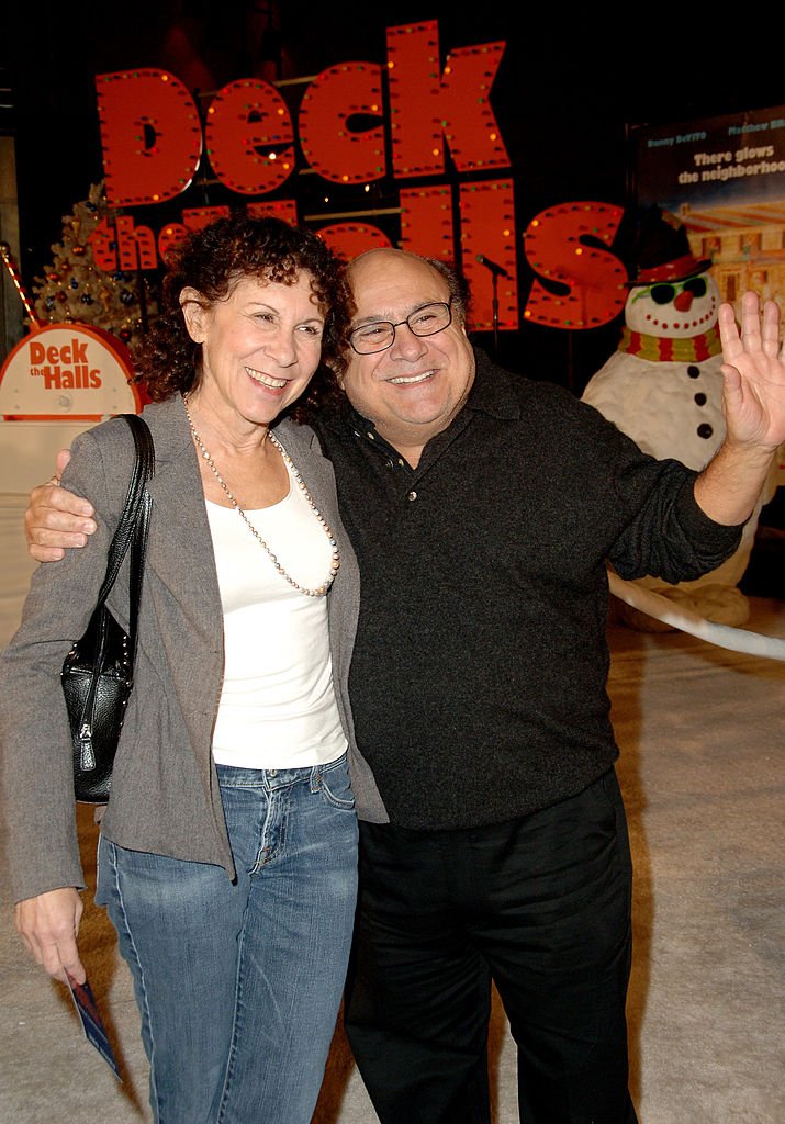 Image Source:Getty Images/Rhea Perlman and Danny DeVito during "Deck The Halls" Los Angeles Premiere - Arrivals at Grauman's Chinese Theater in Hollywood, California, United States