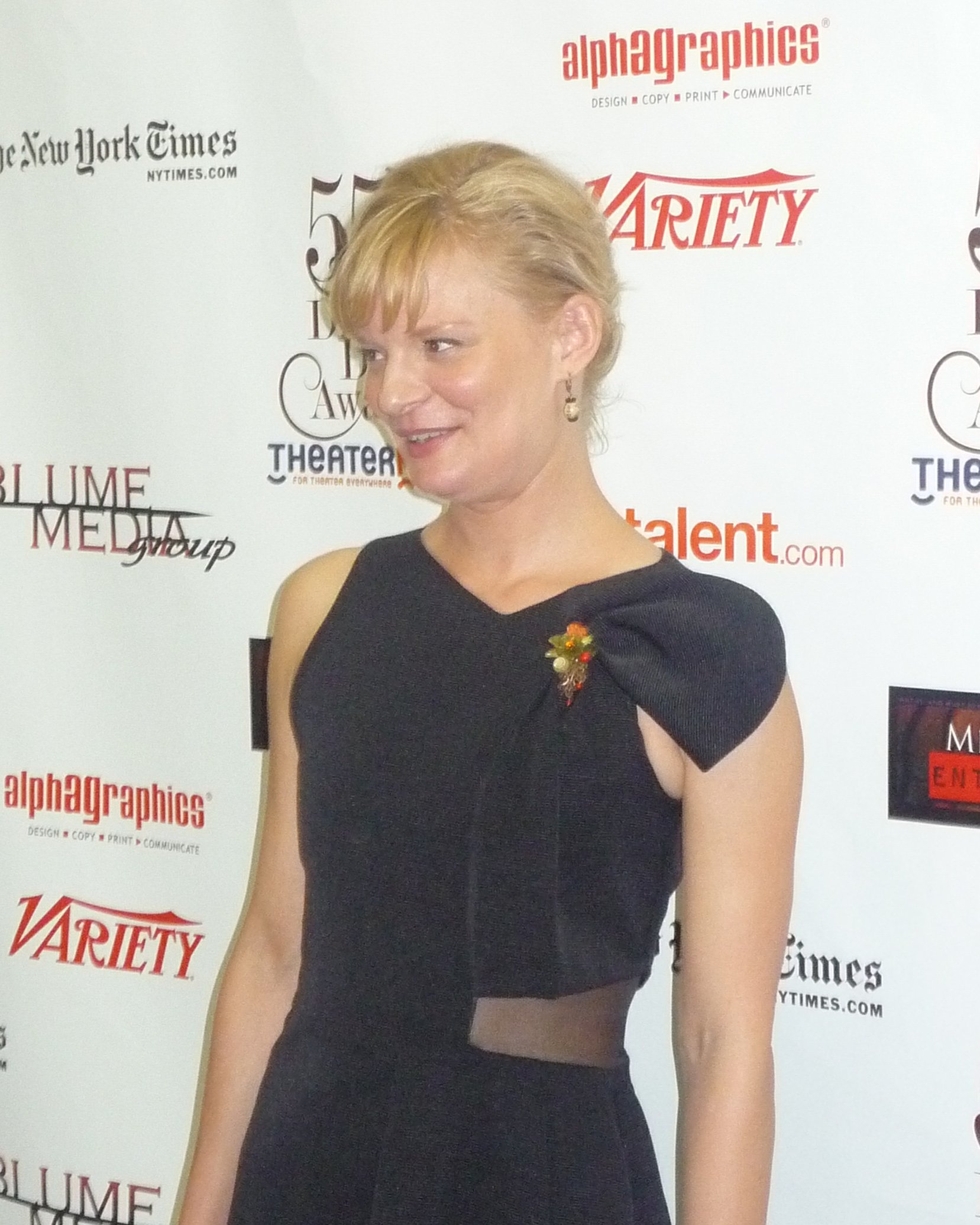 Image Source: Wikimedia Commons| Martha posing at an even of Variety and New York Times