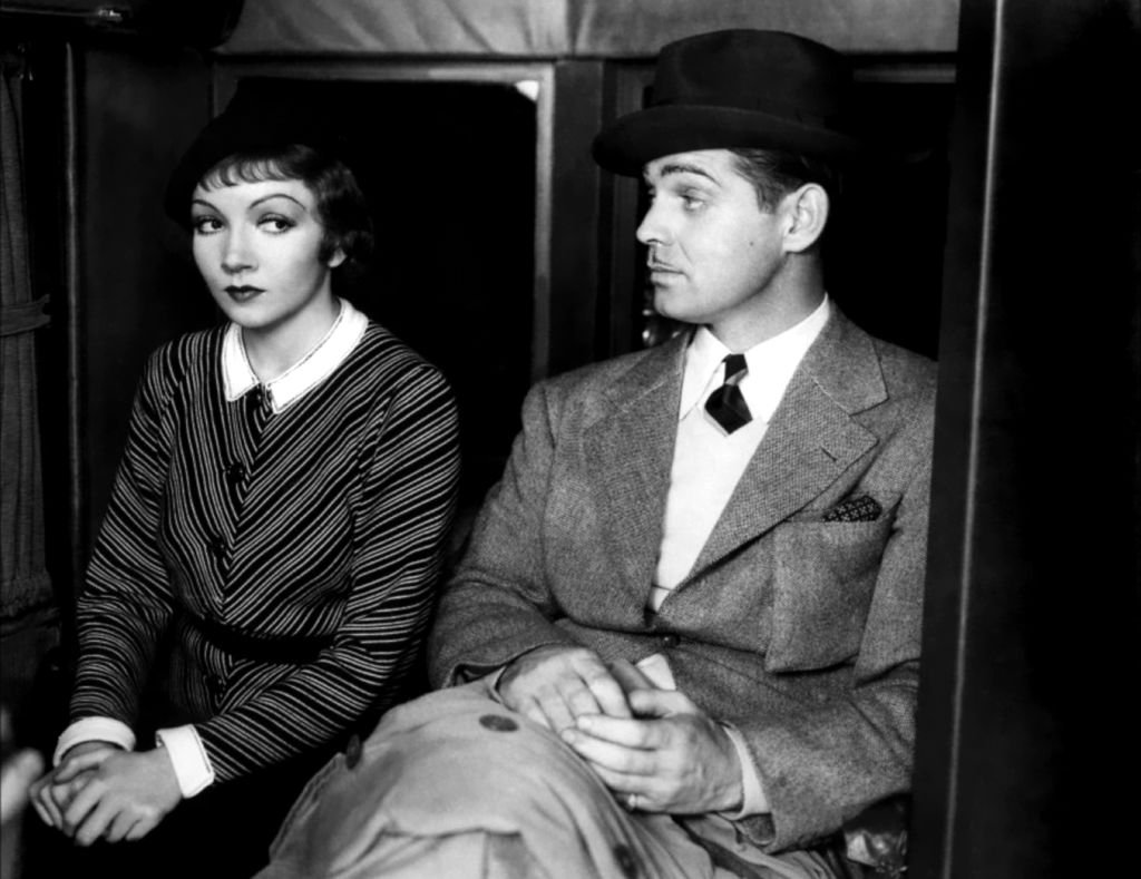 Image Credit: Getty Images / Actress Claudette Colbert and Clark Gable in a scene from the movie "It Happened One Night." Image Credit: Getty Images / Actress Claudette Colbert and Clark Gable in a scene from the movie "It Happened One Night."