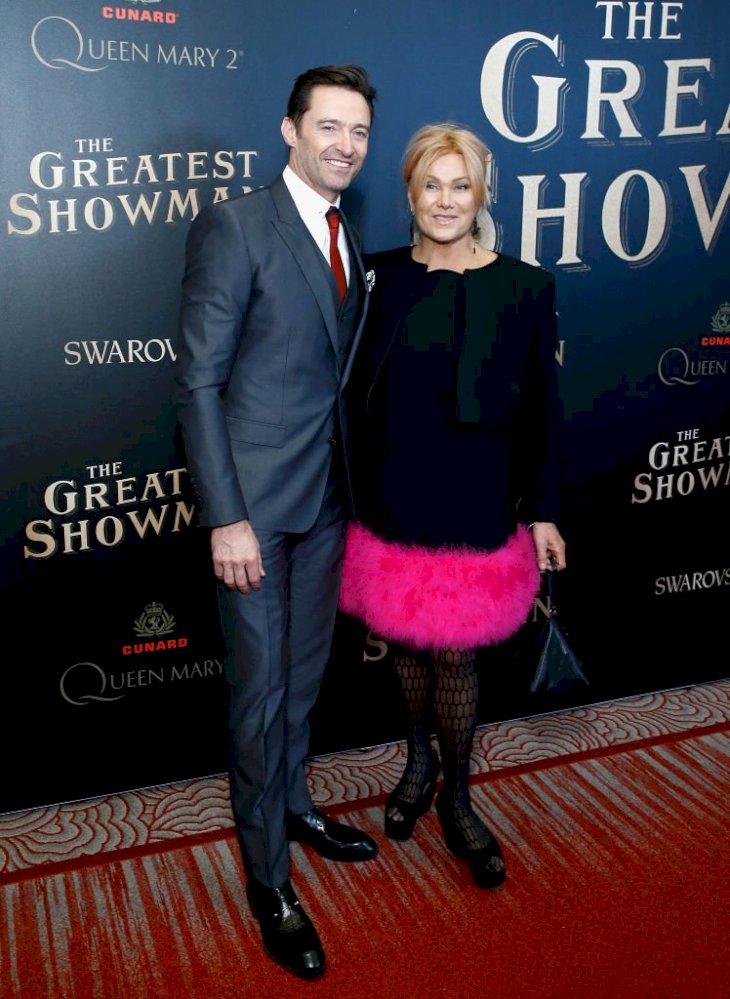 Image Credit: Getty Images / Deborra-lee Furness and Hugh Jackman attend an event.