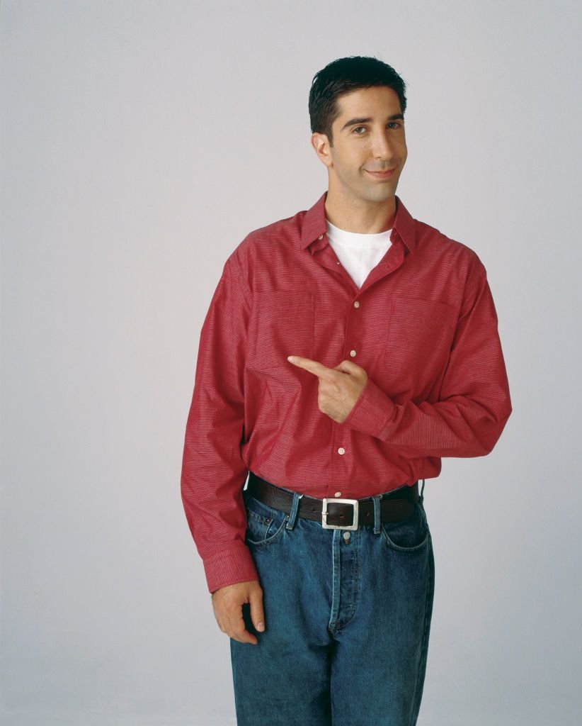 Ross Geller portrayed by David Schwimmer in Friends / Getty Images