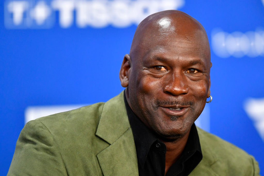 Image Credit: Getty Images / Michael Jordan attends a press conference before the NBA Paris Game match between Charlotte Hornets and Milwaukee Bucks on January 24, 2020. Image Credit: Getty Images / Michael Jordan attends a press conference before the NBA Paris Game match between Charlotte Hornets and Milwaukee Bucks on January 24, 2020.