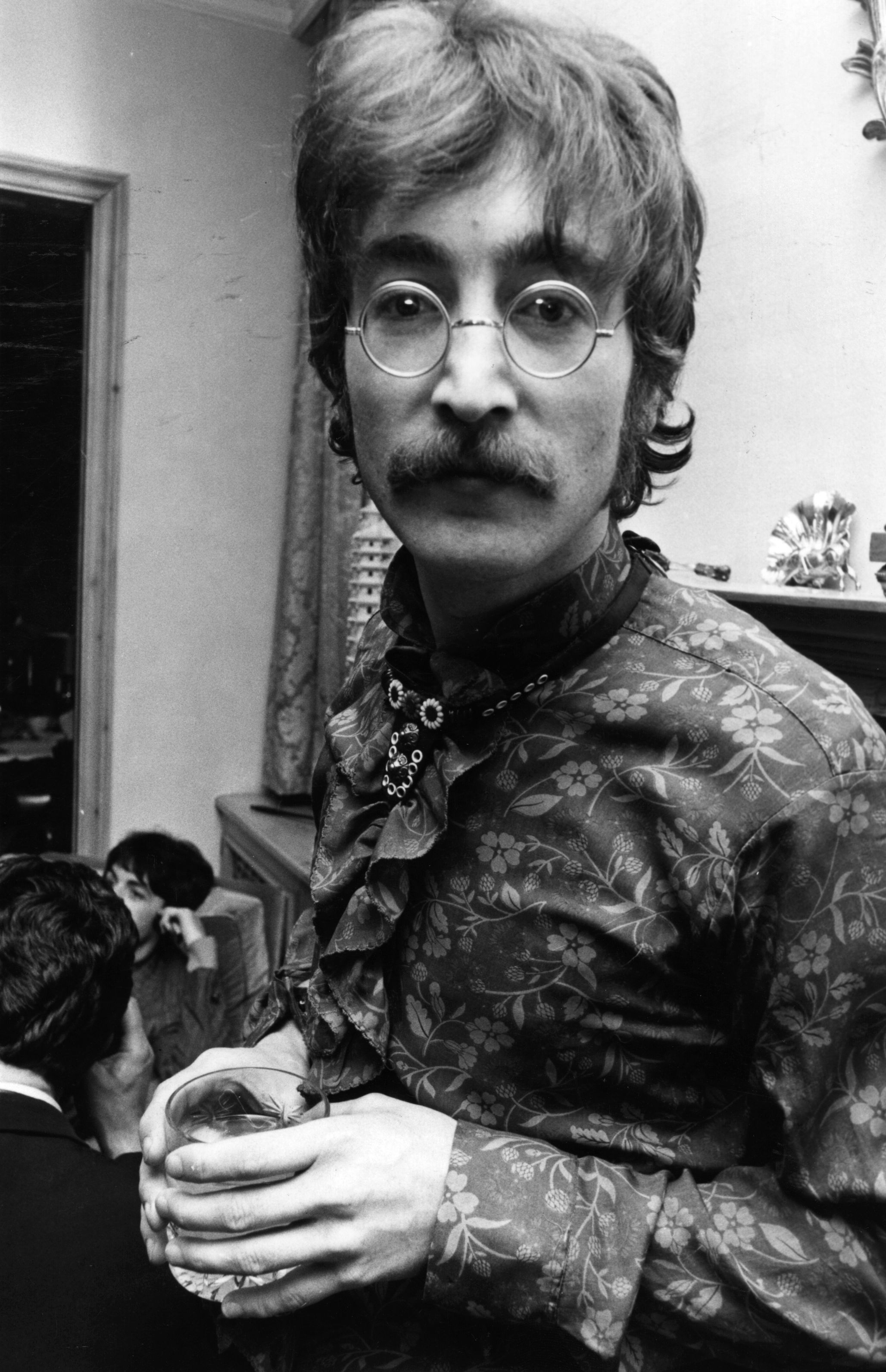 Image Credits: Getty Images / John Downing | Singer, guitarist and songwriter John Lennon (1940 - 1980) at manager Brian Epstein's west London home for a photocall for the launch of the Beatles' new album 'Sergeant Pepper's Lonely Hearts Club Band', 19th May 1967.