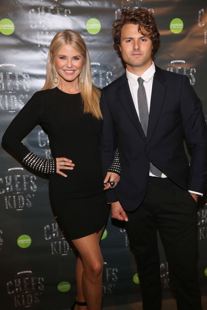 Image Credits: Getty Images / Sylvain Gaboury / Patrick McMullan | Christie Brinkley and Jack Brinkley-Cook attend Cookies for Kids' Cancer Fifth Annual Chefs Benefit at Metropolitan West on March 6, 2018 in New York City. Image Credits: Getty Images / Sylvain Gaboury / Patrick McMullan | Christie Brinkley and Jack Brinkley-Cook attend Cookies for Kids' Cancer Fifth Annual Chefs Benefit at Metropolitan West on March 6, 2018 in New York City.