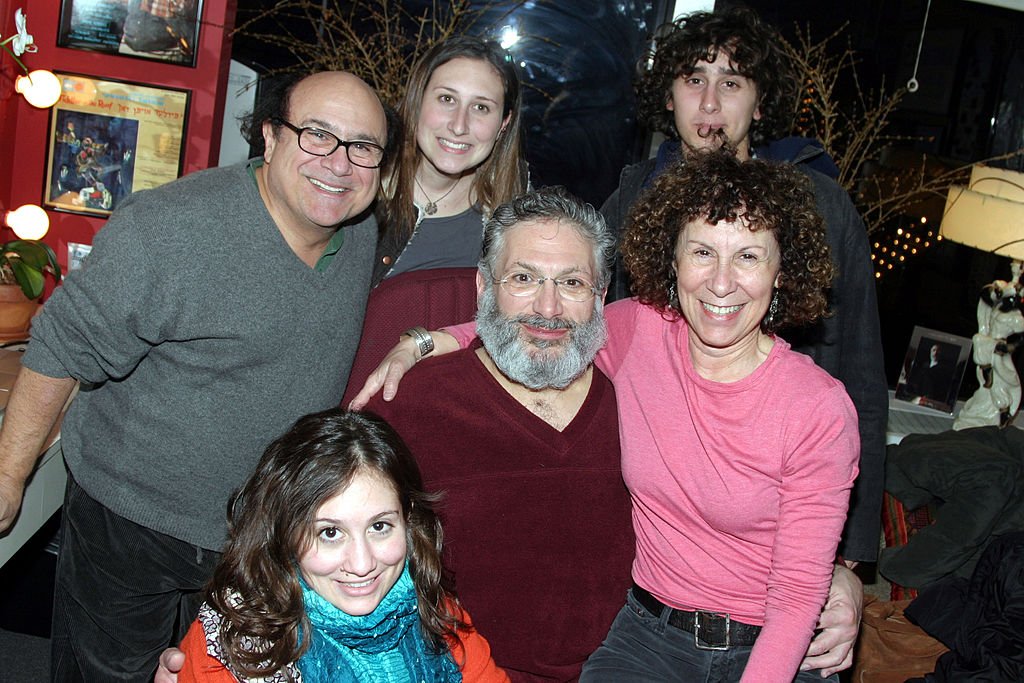 Image Source: Getty Images/Bruce Glikas/Danny DeVito and Family Visit Harvey Fierstein Backstage at "Fiddler on the Roof"