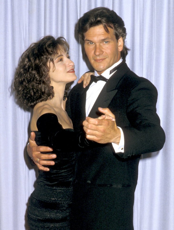 Jennifer Grey and Patrick Swayze attend the 60th Annual Academy Awards / Photo:Getty Images