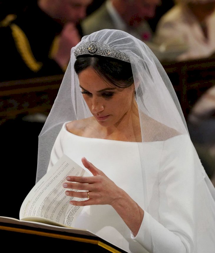 Image Credit: Getty Images / Meghan Markle on her wedding day.