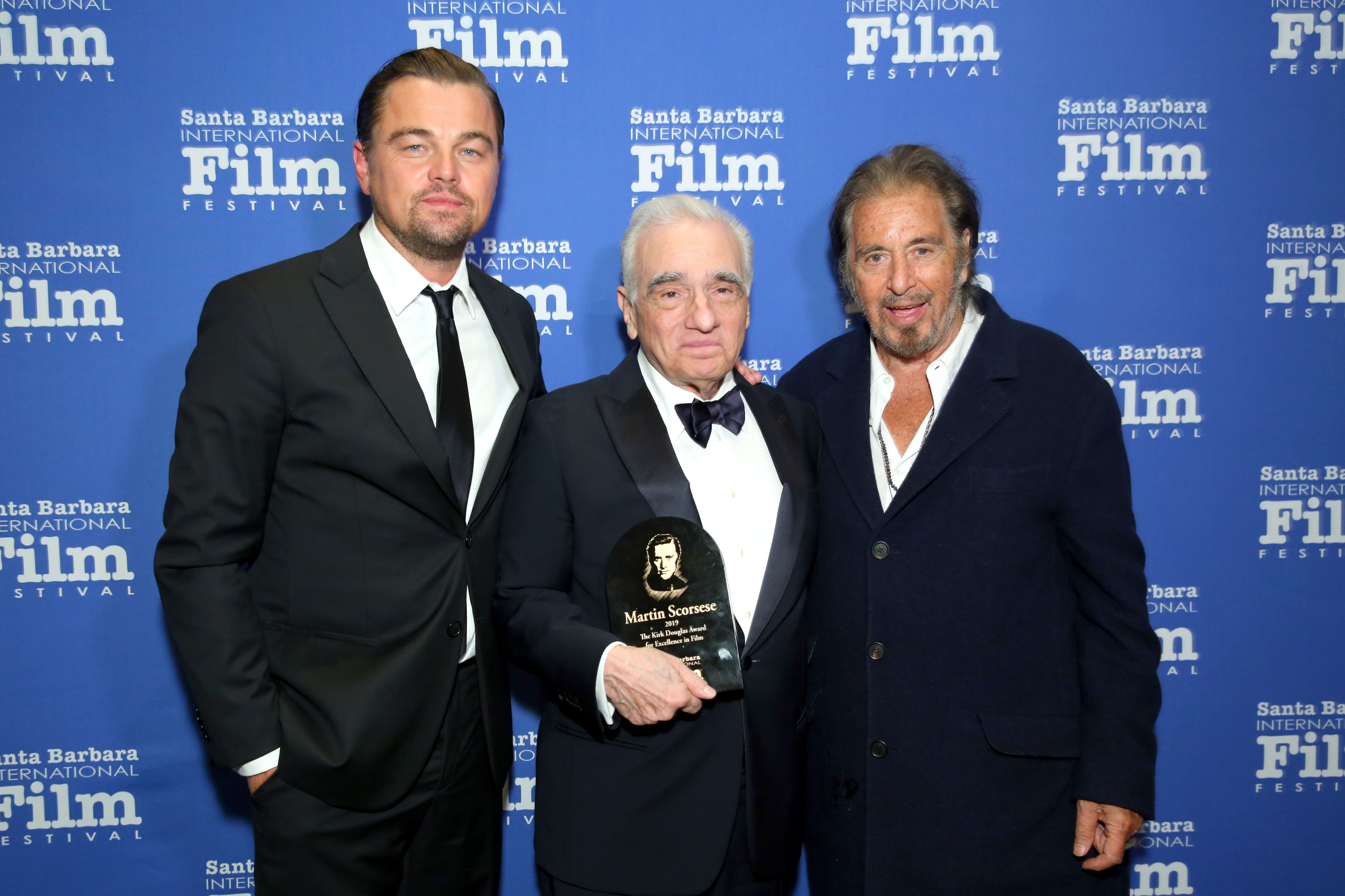 Leonaro Dicaprio, Martin Scorsese, and Al Pacino/Photo:Getty Images