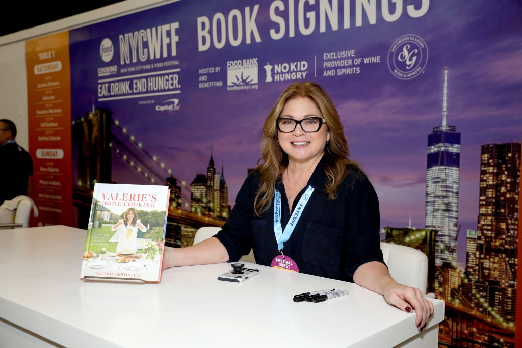 Image Credit: Getty Images / Chef Valerie Bertinelli poses during book signing at the Grand Tasting presented by ShopRite featuring Culinary Demonstrations, 2019.