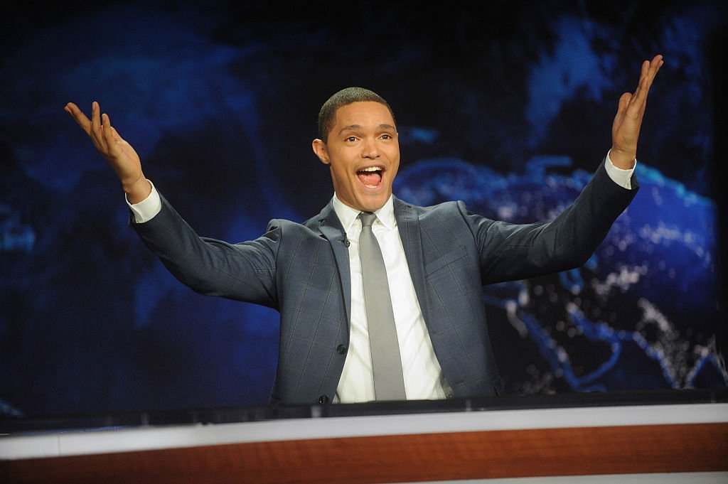 Image Credits: Getty Images / Brad Barket | Trevor Noah hosts Comedy Central's "The Daily Show with Trevor Noah" premiere on September 28, 2015 in New York City.