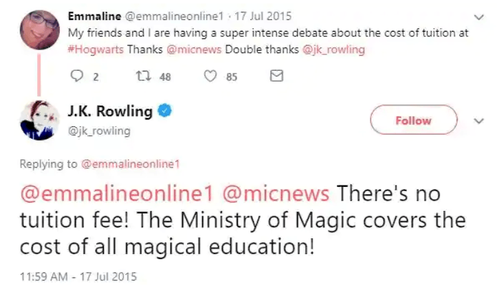 Image credits: Twitter/jk_rowling Image credits: Twitter/jk_rowling