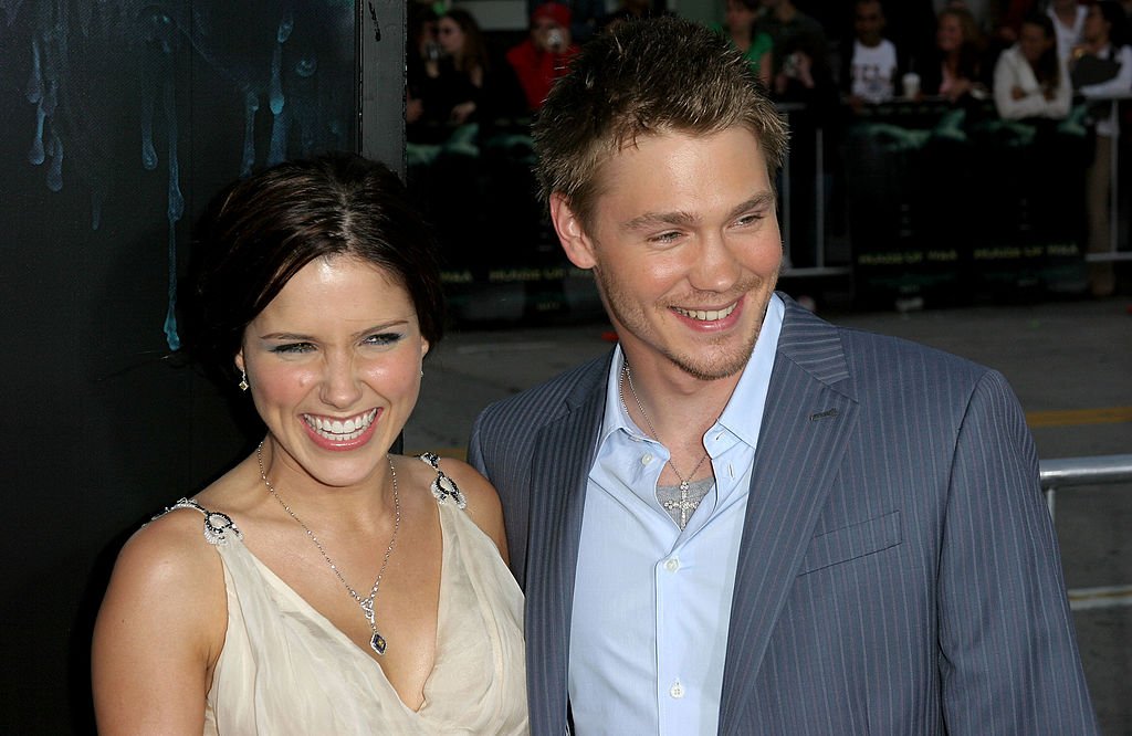 Image Credit: Getty Images / Actor Chad Michael Murray (R) and his wife actress Sophia Bush arrive at Warner Bros. Premiere Of "House Of Wax" Westwood, California in 2005.