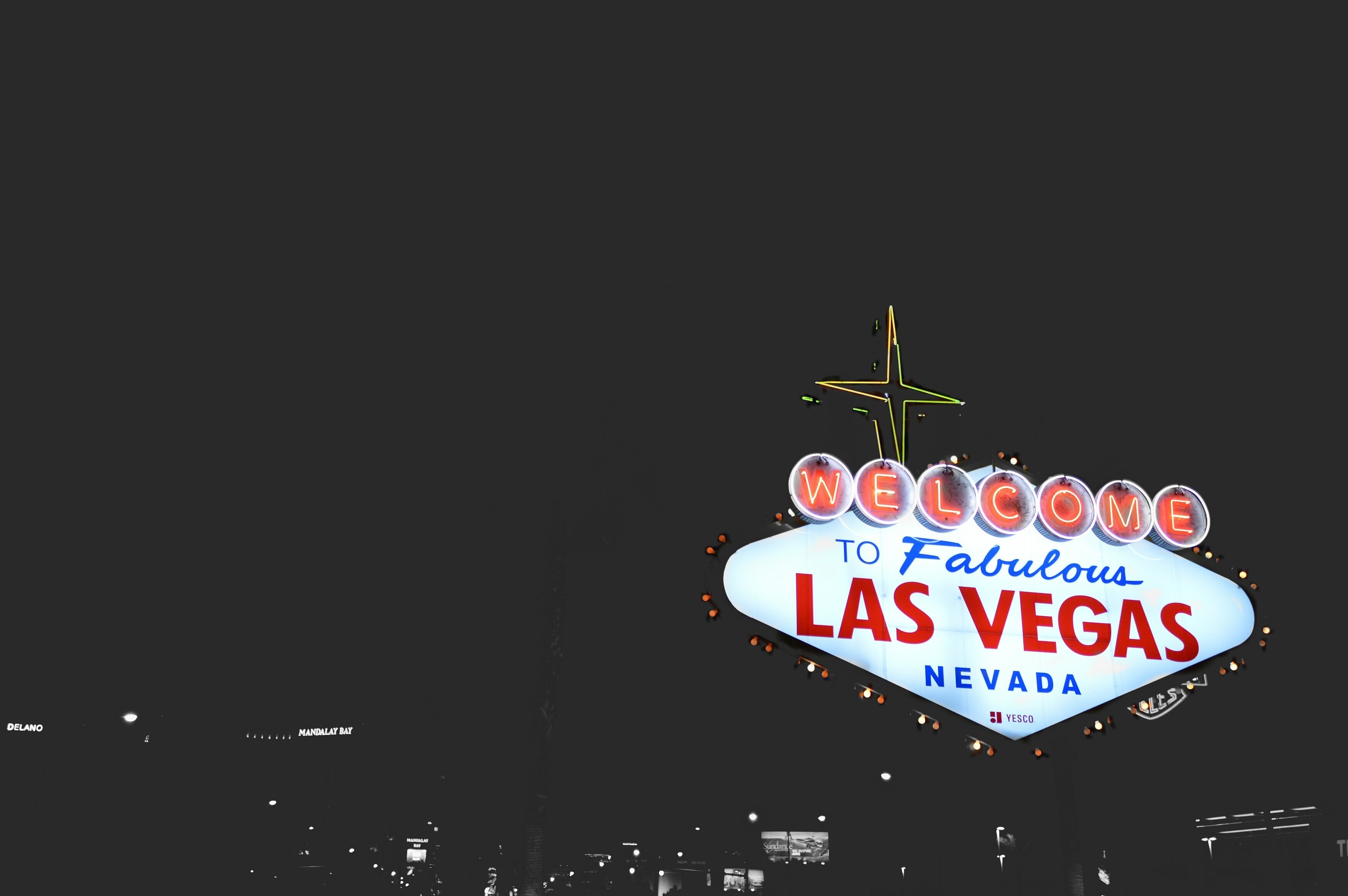 A sign from Vegas | Unsplash
