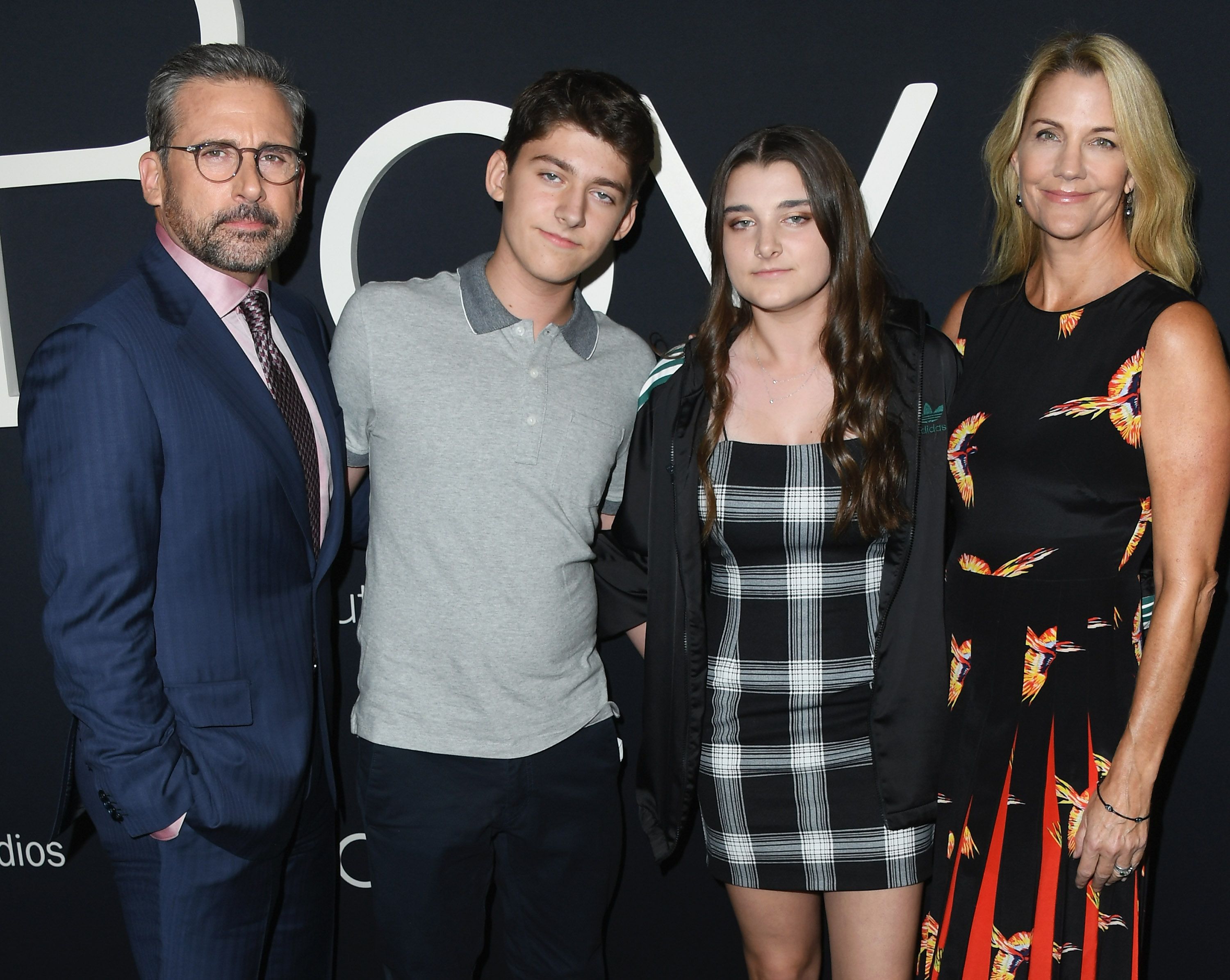 Steve Carell, John Carell, Elisabeth Anne Carell and Nancy Carell attend Amazon Studios of Angeles / Getty Images