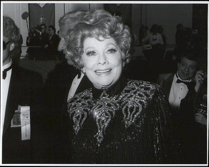 Image Credit: Getty Images / Lucille Ball at the Shrine Auditorium in Los Angeles, California in 1989.