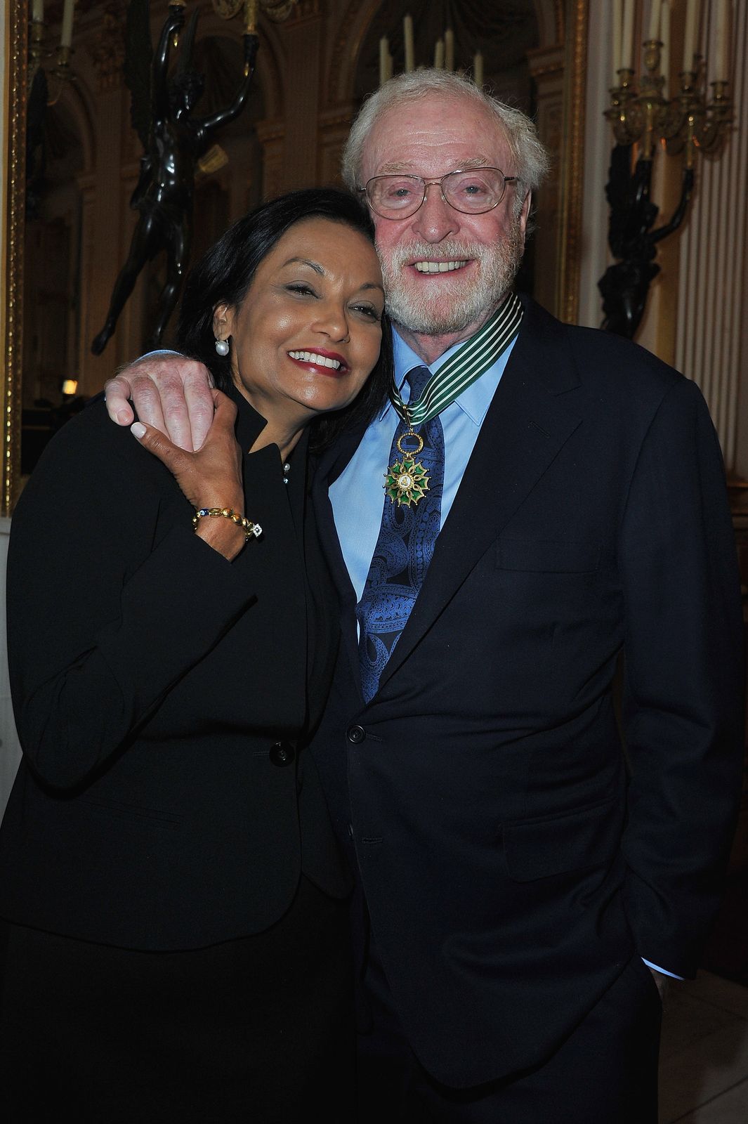 Michael Caine and Shakira Baksh